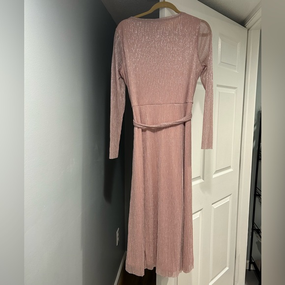 Anne Klein Shimmery Pink Dress - Picture 2 of 6